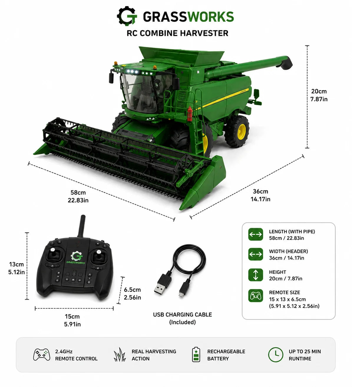 Grassworks – Harvest G80